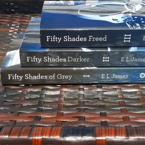 Fifty shades of Grey book trilogy